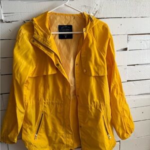 Cavalini Yellow Striped Hooded Jacket